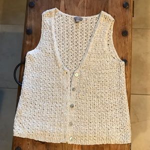 J. Jill button down vest